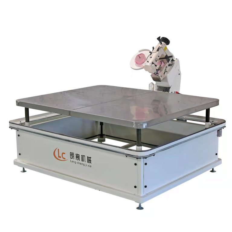 Efficient mattress factory use Semi Automatic Mattress tape edge sewing machine